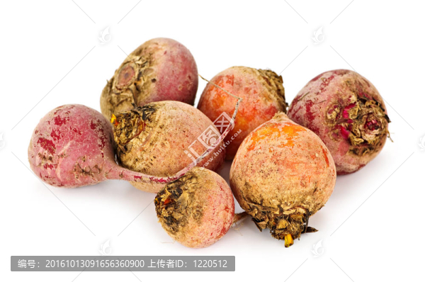 紅色和金色的甜菜
