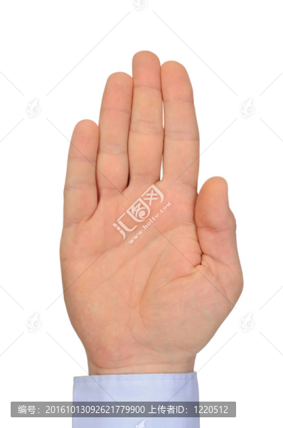 手