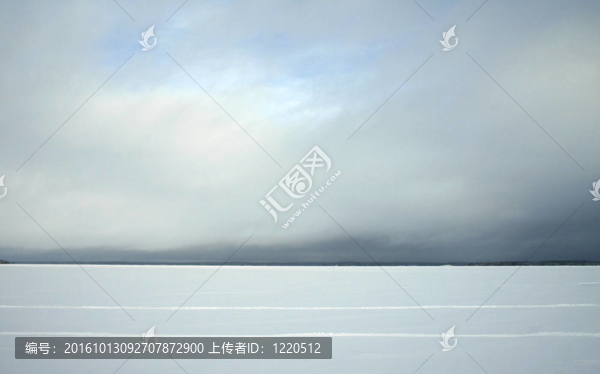 冬天的地平線