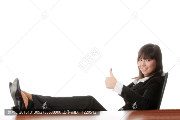 美麗的女商人