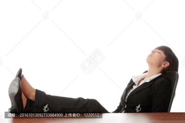 美麗的女商人