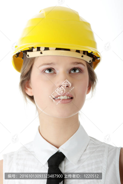 美麗的女建筑師