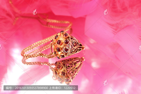 復(fù)雜的金項(xiàng)鏈
