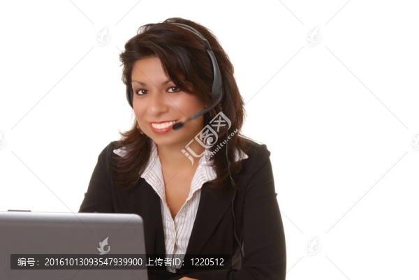 年輕的女商人
