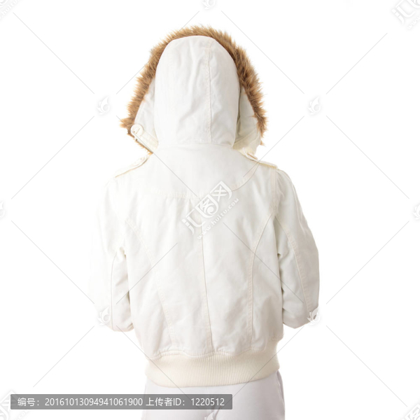 穿冬季夾克的十幾歲的女人