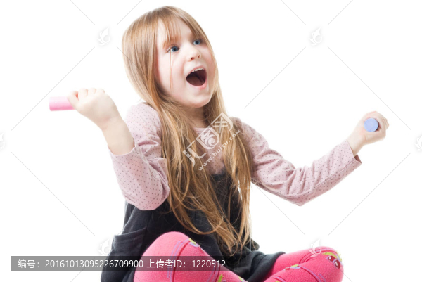快樂的小女孩