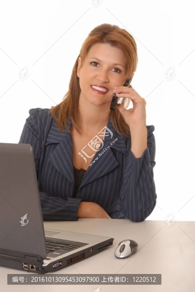 年輕的女商人