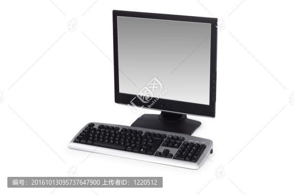 平板電腦與白色隔絕