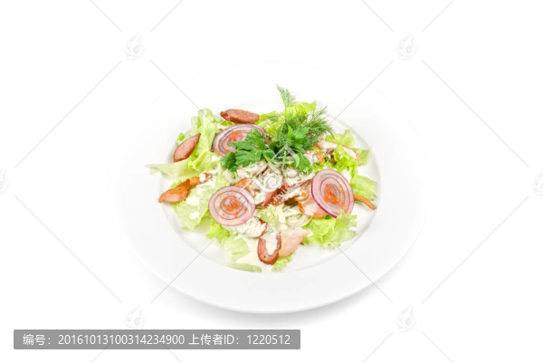 美味的沙拉
