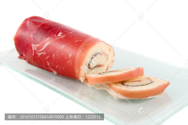 火腿和Mozzerella滾