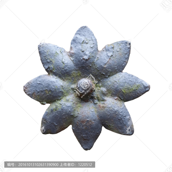 花2；金屬裝飾