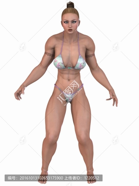 女性健美運(yùn)動(dòng)員