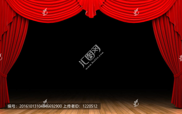 紅絨幕幕開幕