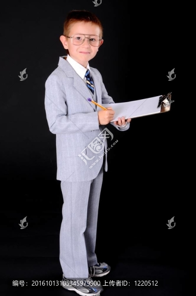 男孩的商人