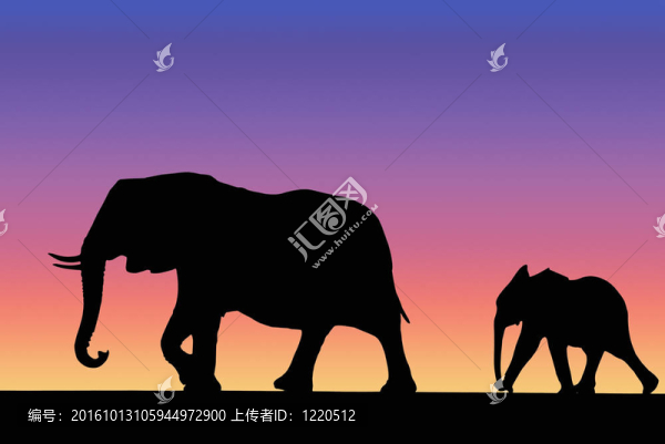 日落大象家族