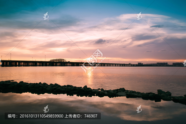 前海灣黃昏