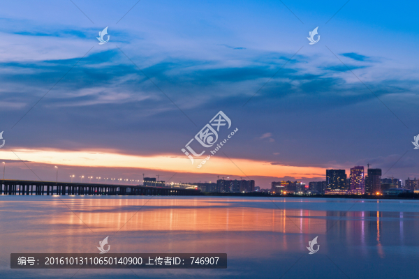 前海灣晚霞