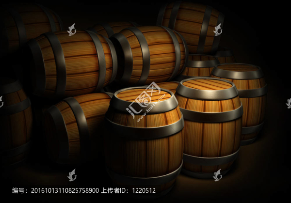 葡萄酒和啤酒貯存用木桶