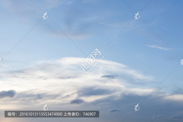 傍晚天空