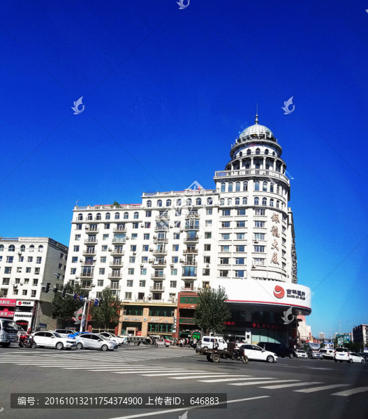 街景,城市建設(shè),大樓