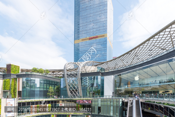 廣州景色,廣州天環(huán)廣場,廣州城