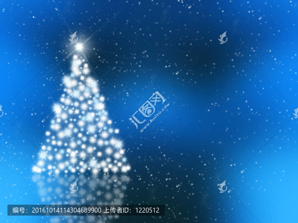 閃閃發(fā)光的圣誕樹(shù)