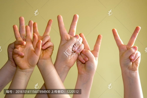 手