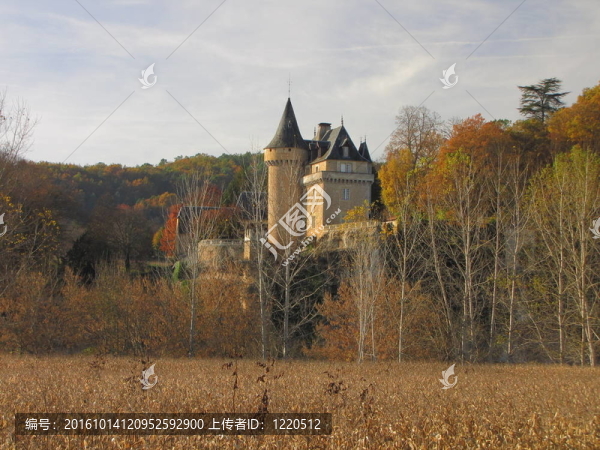 城堡；貝爾凱爾；谷vezere