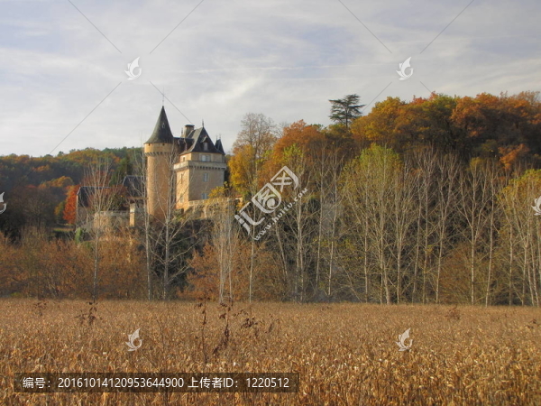 城堡；貝爾凱爾；谷vezere