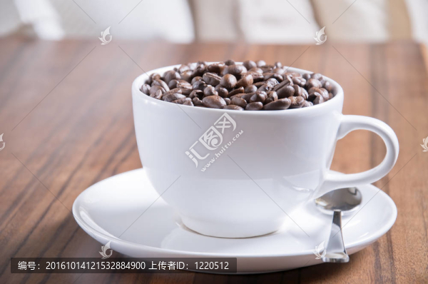 一杯咖啡豆