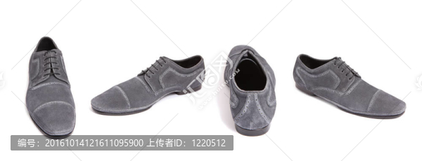 灰色皮鞋男鞋