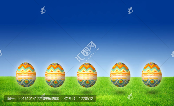 彩色復(fù)活節(jié)彩蛋狩獵條紋圖案