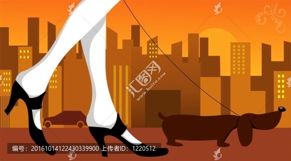 遛狗