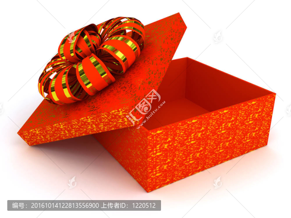 白色背景上的紅色盒子