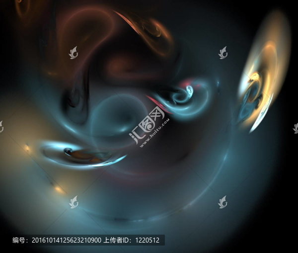 黑色數(shù)字分形