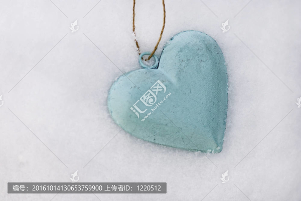 心在雪中