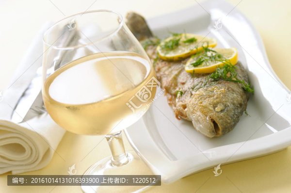 檸檬蒔蘿烤鱒魚