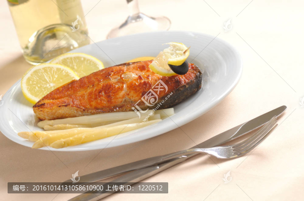 烤鮭魚
