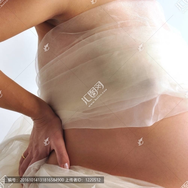 孕婦的肚子