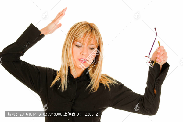商人生氣的臉