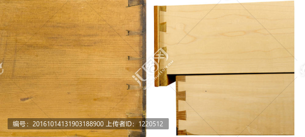 對新、舊家具榫