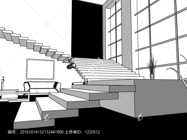 現(xiàn)代辦公室內(nèi)部