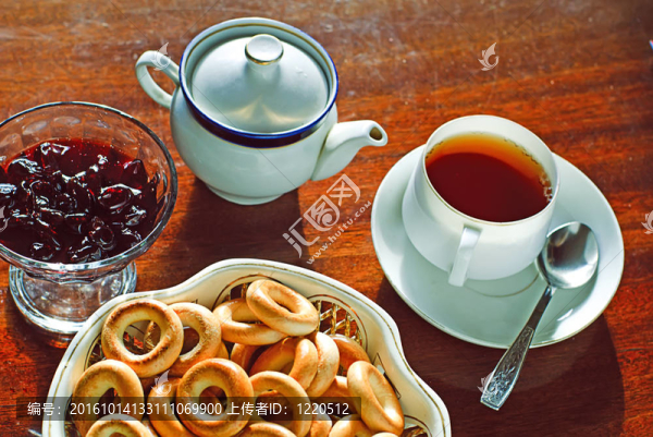 一杯茶和烤