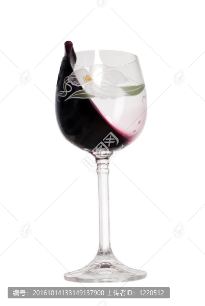 玻璃紅葡萄酒