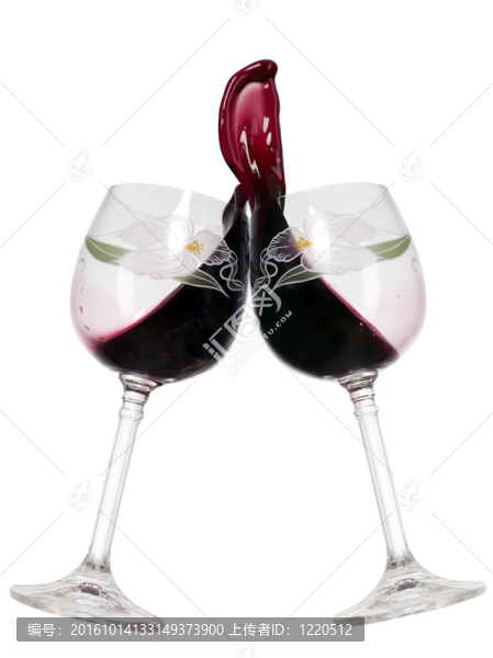 玻璃紅葡萄酒