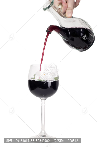 玻璃紅葡萄酒
