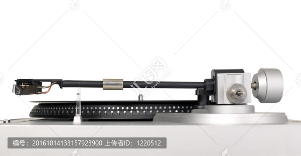 帶有乙烯基的復(fù)古音樂播放器