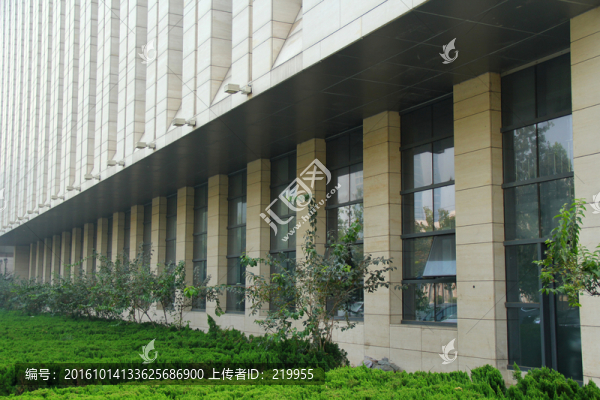 河北省圖書(shū)館一角