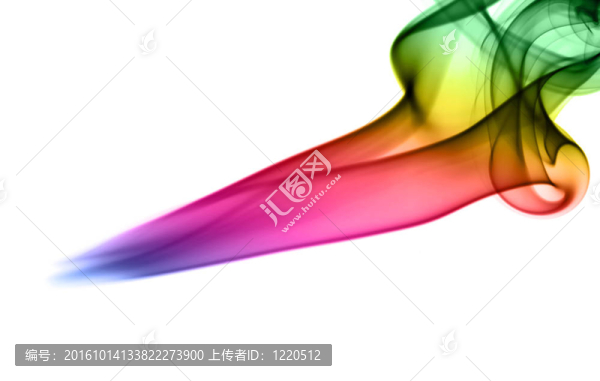 梯度彩色煙霧圖案