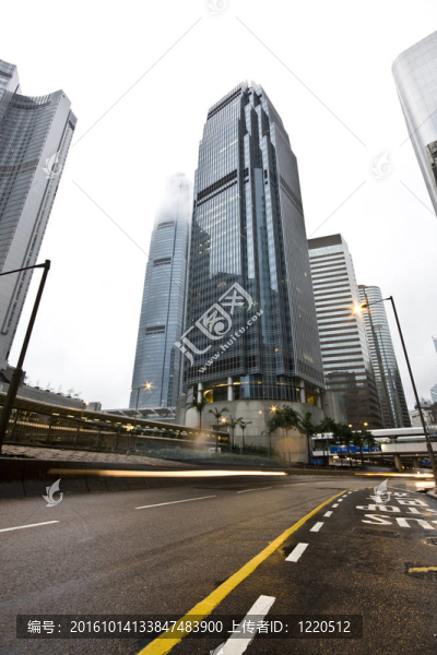 建筑在香港的摩天大樓